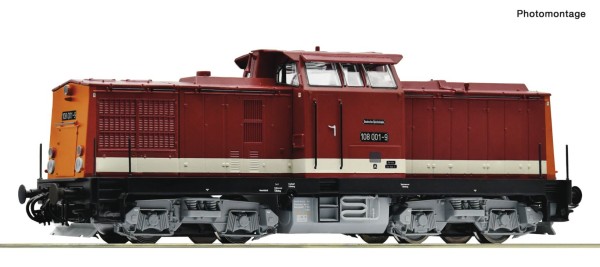 DC-Diesellokomotive 108 001-9, DR, Ep.IV