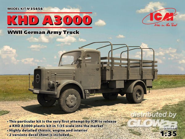 1:35-KHD A3000, WWII German Truck