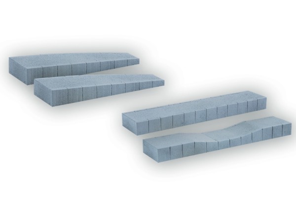 H0-Bahnsteig-Set, 4-teilig, Ep. III-IV