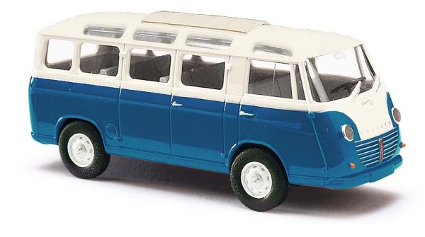 Goliath 1100 Luxusbus, blau/creme,1957