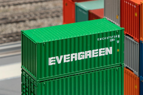 H0-20 Container EVERGREEN