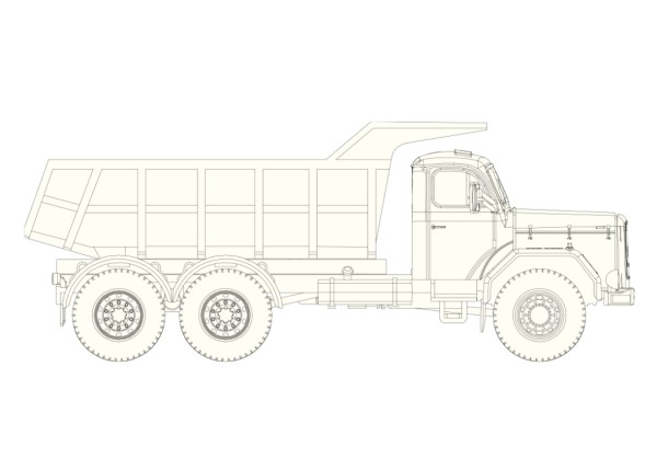 Sortiment zum Bau eines Magirus Jupiter