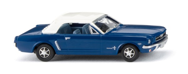 Ford Mustang Cabrio - enzianblau