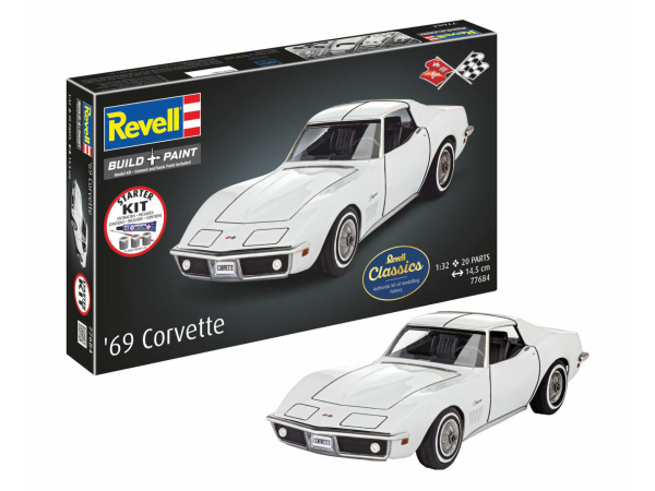 1:32-Starter Kit Corvette C3