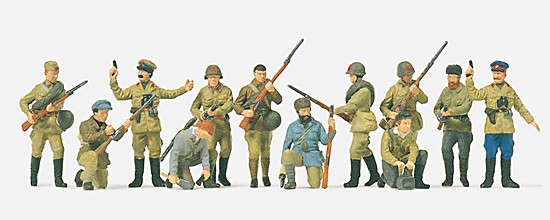 Infanteristen und Partisa