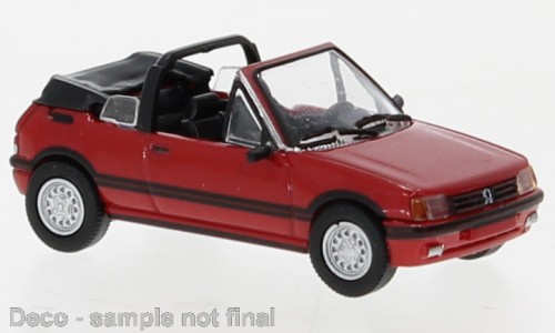 Peugeot 205 Cabriolet, rot, 1986