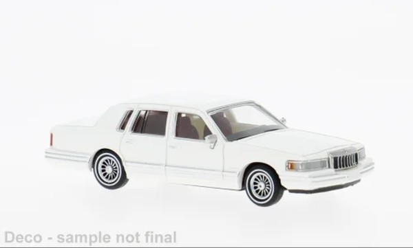 Lincoln Town Car, weiss, 1991