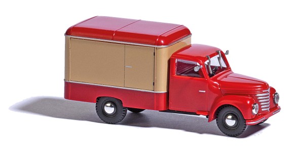 Framo V901/2 Kofferwagen, rot/beige,1957