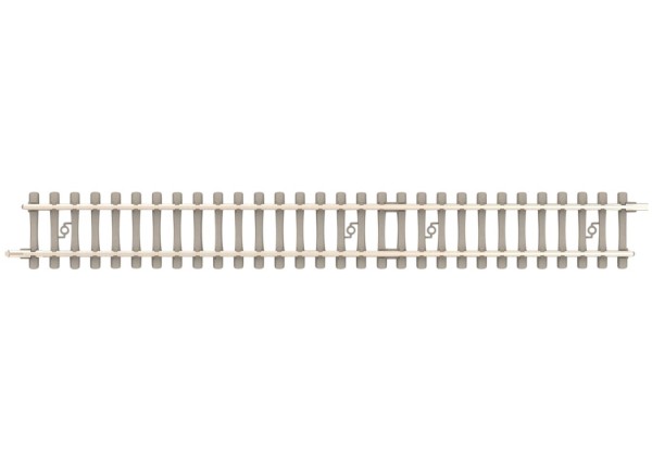 Gerades Betonschwellen-Gleis, 126,3 mm