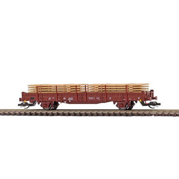 Flachwagen mit Rungen Ks [330