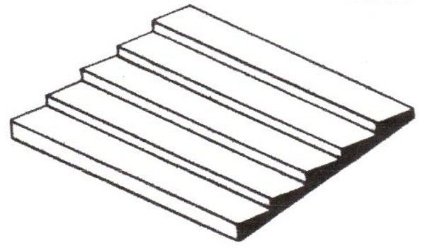 Strukturplatte, 0,5x150x300 mm
