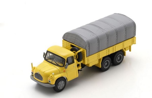 1:87-Tatra T138 flatbed truck yellow