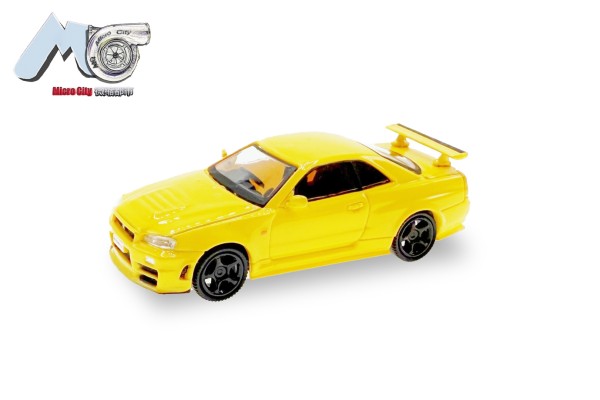 Nissan GTR 34 gelb
