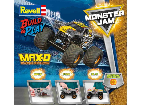 1:25-Build & Play: Monster Jam Max
