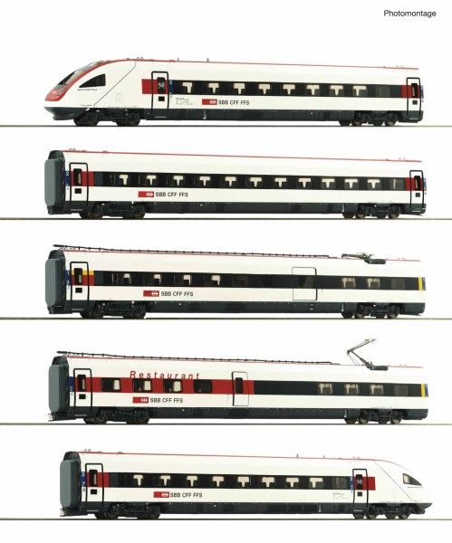 AC-Sound-5er Set Triebzug ICN SBB, Ep.VI