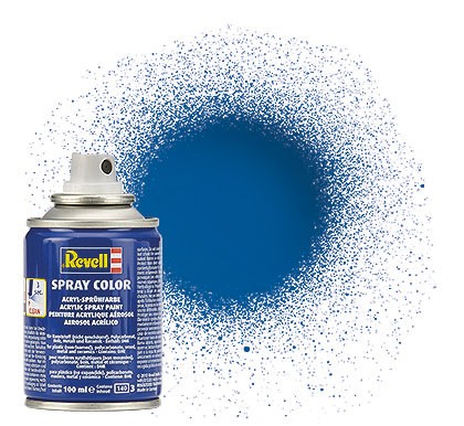 Spray blau, glänzend, 100ml