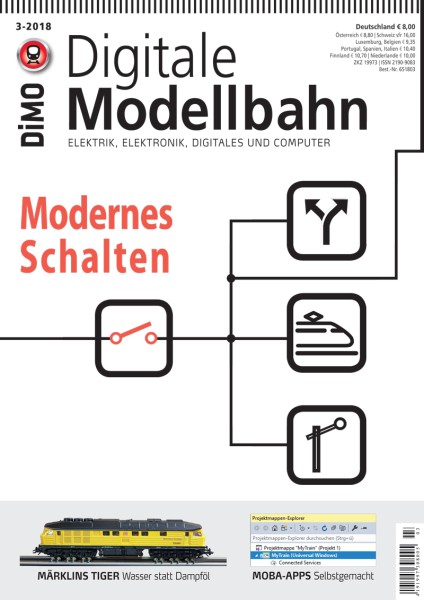 Digitale Modellbahn: Modernes Schalten