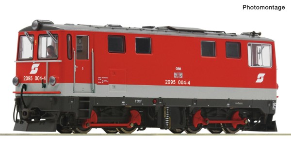 H0e-Diesellokomotive 2095 004-4, ÖBB