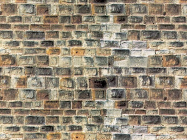 H0-Mauerplatte Sandstein hell, 25x12,5cm