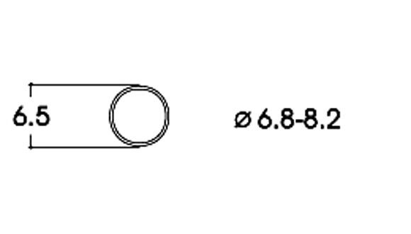 Haftringe 10Stk.6,8-8,2mm-Ersatz f.85612