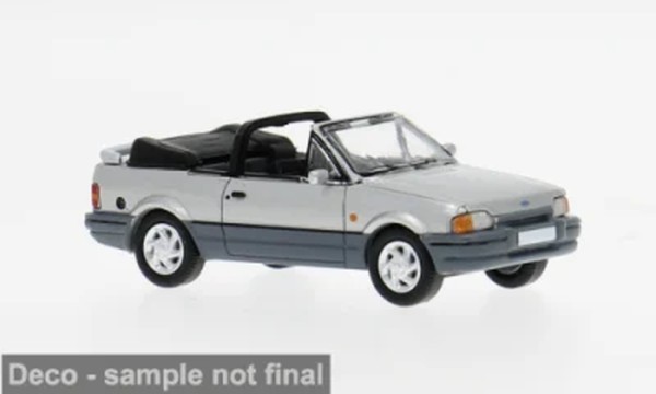Ford Escort MK IV Cabriolet, silber/dunk