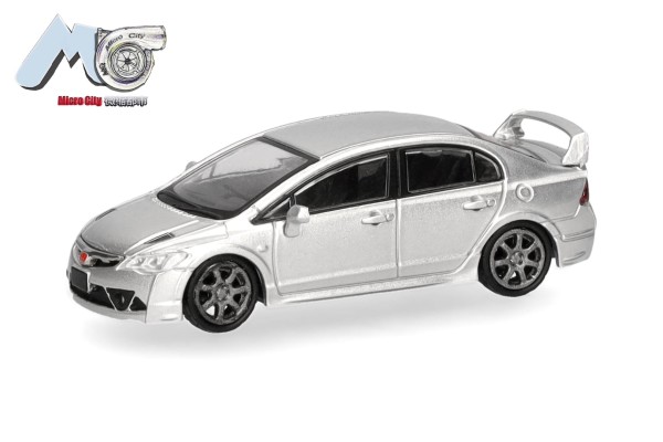 MicroCity: Honda Civic FD2, silber