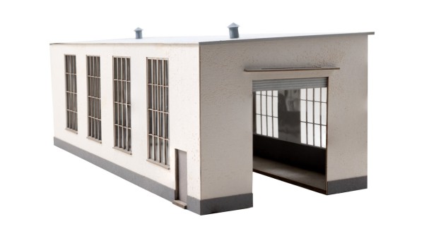 Lokschuppen,Herdorf 2.7cmx5.7cm,5cm hoch