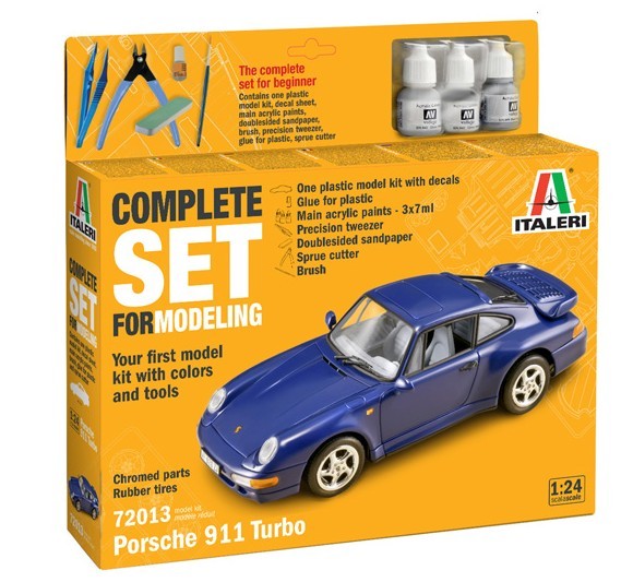 1:24 Porsche 911 Turbo Modell-Set