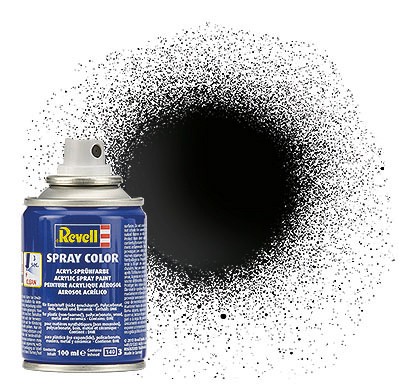 Spray schwarz, glänzend, 100ml