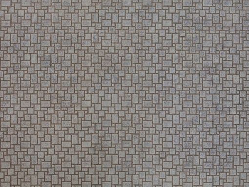 H0-3D-Kartonplatte, modernes Plaster