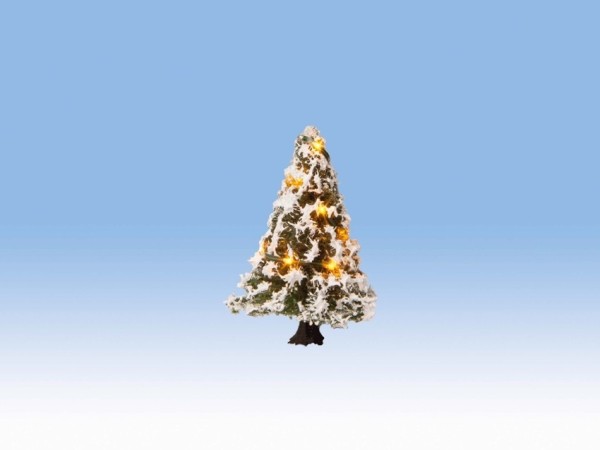 H0/TT/N/Z-Beleuchteter Weihnachtsbaum