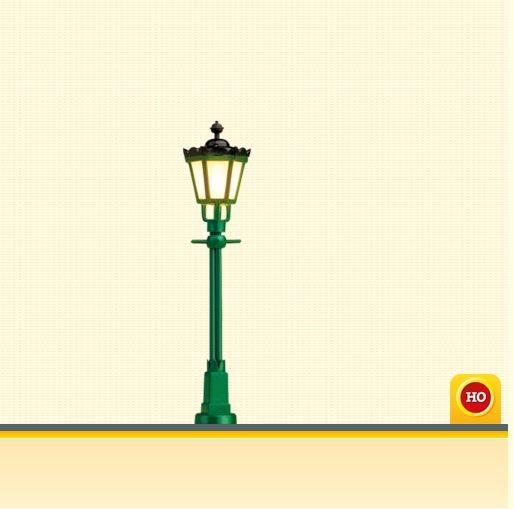 H0-Alte Straßenlampe