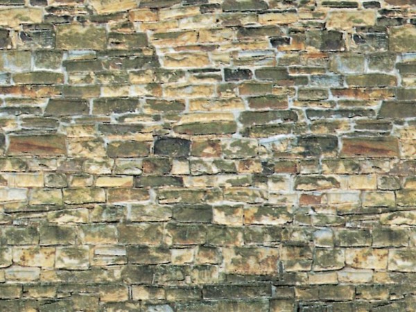 H0-Mauerplatte Naturstein, 25 x 12,5cm