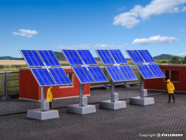 H0-Deko-Set Photovoltaikanlage