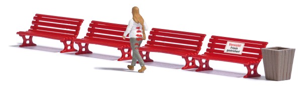H0-Action-Set: Frisch gestrichen!
