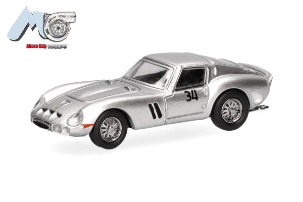 MicroCity: Ferrari 250 GTO 34, silber