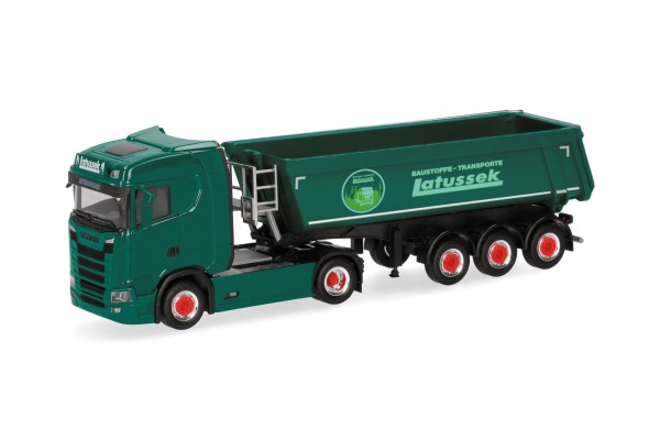 Scania CS 20 ND Rundmulden-Sattelzug