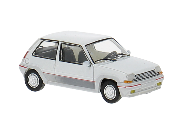 Renault 5 GT Turbo, metallic-weiss, 1985