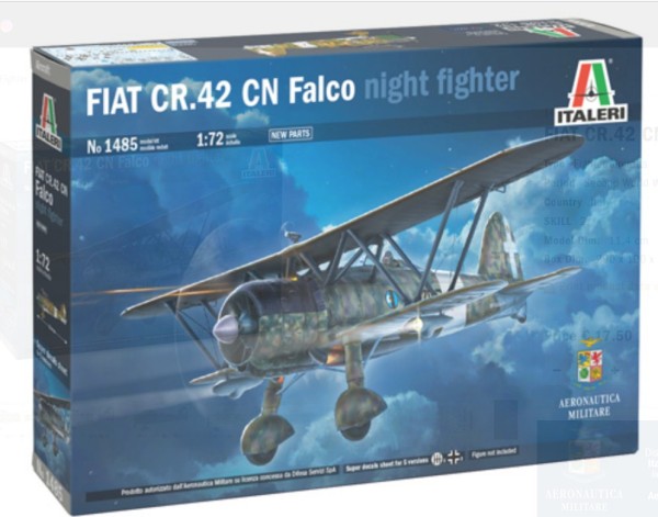 1:72 FIAT CR.42 CN Falco Nigh
