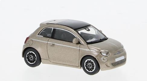 Fiat 500e hellrosa