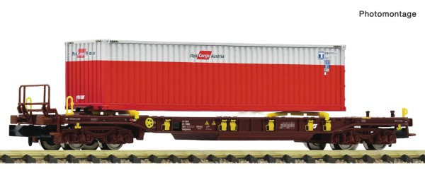Taschenwagen T3 ÖBB + Container, Ep.V