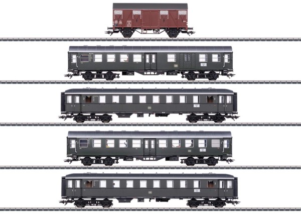 Wagen-Set zu BR 66 DB, Ep.III