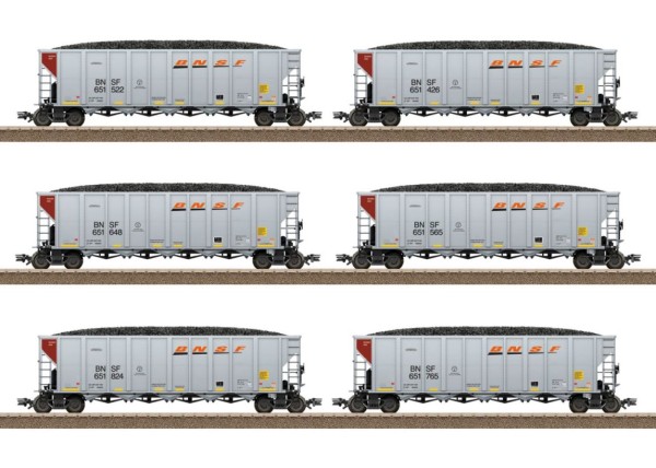 US Hopper Car-Set BNSF, Ep.VI