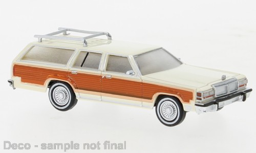 Ford LTD Country Squire, hellbeige/Dekor