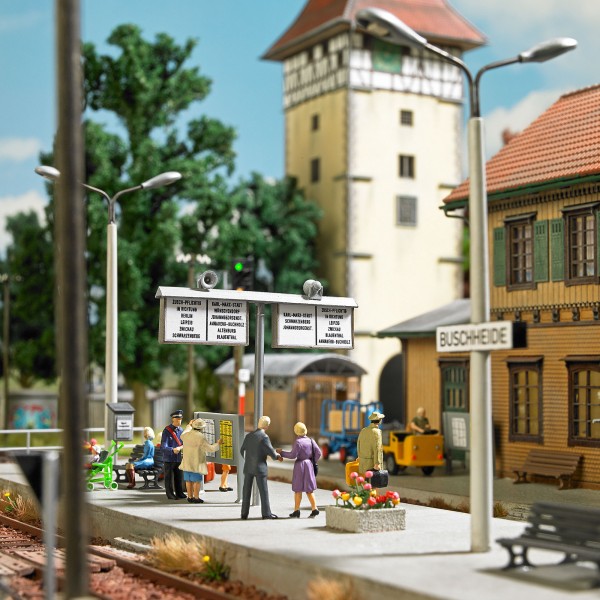 H0-Bahnhof Ausgestaltung