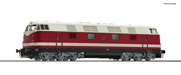 DC-Diesellokomotive 118 652-7, DR, Ep.IV