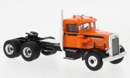 Peterbilt 281, orange, 1955