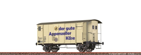 H0-Güterwagen Gklm SBB, Ep.4 Appenzeller