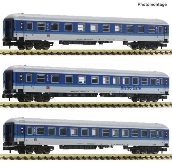 3-tlg.Set 1: Reisezugwagen IR 2471, DBAG