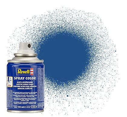 Spray blau, matt, 100ml